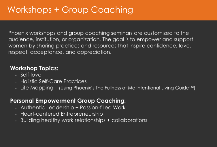 Workshop and Group Coaching Description