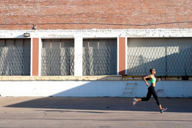 "I’ve been a long-distance runner for 23 years now and it is absolutely my meditation." 